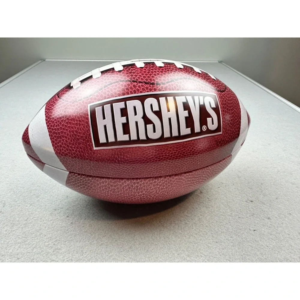 Hershey's Chocolate Football Metal Tin Promotional 11